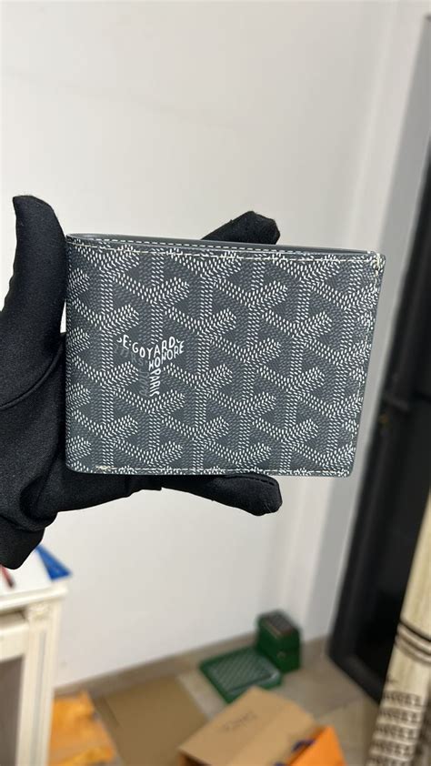 Goyard wallet from aadi. Quality in person feels great.